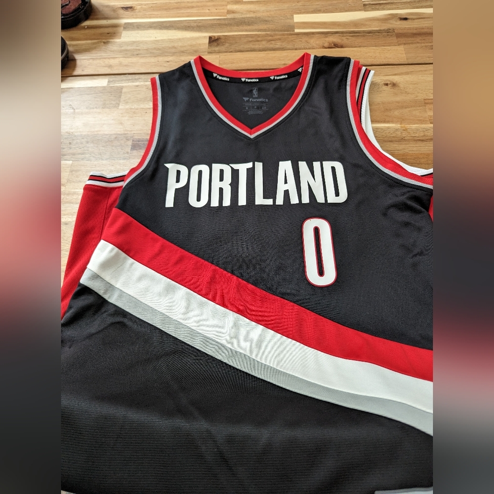 Damian Lillard Jersey Black Small